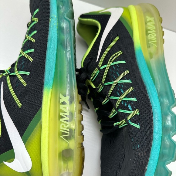 Nike Air Max 2015 Volt Hyper Jade Athletic Shoes 698902-003 Men's Size 9 - Picture 6 of 15